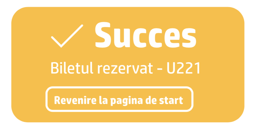ZeroCozi: 4. Confirmare bilet sau programare